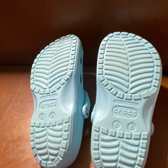 Light Blue Crocs - Picture 3 of 4